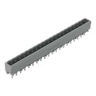 WAGO ELETTRONICA - Connettore maschio THT.Pin a saldare 1,2 x 1,2 mm.dritto.grigio 231-180/001-000