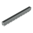 WAGO ELETTRONICA - Connettore maschio THT.Pin a saldare 1,2 x 1,2 mm.dritto.grigio
