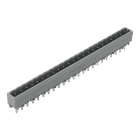 WAGO ELETTRONICA - Connettore maschio THT.Pin a saldare 1,2 x 1,2 mm.dritto.grigio