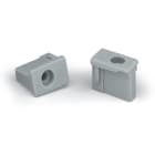 WAGO ELETTRONICA - Flange di fissaggio.per connettori maschi.monopezzo.grigio