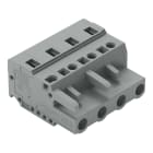 WAGO ELETTRONICA - Spina femmina per 1 conduttore.CAGE CLAMP®.2,5 mm².grigio