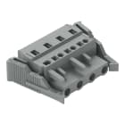 WAGO ELETTRONICA - Spina femmina per 1 conduttore.CAGE CLAMP®.2,5 mm².grigio