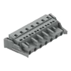 WAGO ELETTRONICA - Spina femmina per 1 conduttore.CAGE CLAMP®.2,5 mm².grigio