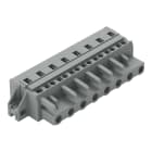 WAGO ELETTRONICA - Spina femmina per 1 conduttore.CAGE CLAMP®.2,5 mm².grigio
