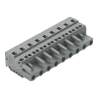 WAGO ELETTRONICA - Spina femmina per 1 conduttore.CAGE CLAMP®.2,5 mm².grigio