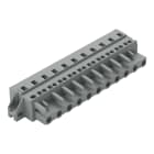 WAGO ELETTRONICA - Spina femmina per 1 conduttore.CAGE CLAMP®.2,5 mm².grigio