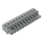 WAGO ELETTRONICA - Spina femmina per 1 conduttore.CAGE CLAMP®.2,5 mm².grigio