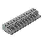 WAGO ELETTRONICA - Spina femmina per 1 conduttore.CAGE CLAMP®.2,5 mm².grigio