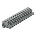 WAGO ELETTRONICA - Spina femmina per 1 conduttore.CAGE CLAMP®.2,5 mm².grigio