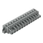 WAGO ELETTRONICA - Spina femmina per 1 conduttore.CAGE CLAMP®.2,5 mm².grigio