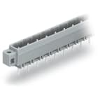 WAGO ELETTRONICA - Connettore maschio THT.Pin a saldare 1,0 x 1,0 mm.dritto.grigio