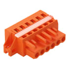 WAGO ELETTRONICA - Spina femmina per 1 conduttore.CAGE CLAMP®.2,5 mm².arancione