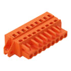 WAGO ELETTRONICA - Spina femmina per 1 conduttore.CAGE CLAMP®.2,5 mm².arancione