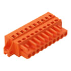 WAGO ELETTRONICA - Spina femmina per 1 conduttore.CAGE CLAMP®.2,5 mm².arancione