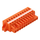 WAGO ELETTRONICA - Spina femmina per 1 conduttore.CAGE CLAMP®.2,5 mm².arancione