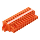WAGO ELETTRONICA - Spina femmina per 1 conduttore.CAGE CLAMP®.2,5 mm².arancione