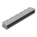 WAGO ELETTRONICA - Connettore maschio THT.Pin a saldare 1,0 x 1,0 mm.angolato.grigio