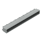 WAGO ELETTRONICA - Connettore maschio THT.Pin a saldare 1,0 x 1,0 mm.angolato.grigio
