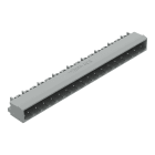 WAGO ELETTRONICA - Connettore maschio THT.Pin a saldare 1,0 x 1,0 mm.angolato.grigio 231-447/001-000
