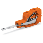 WAGO ELETTRONICA - Modulo spina di prova con perno di contatto.Passo 5,08 mm / 0,2 poll.arancione