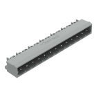 WAGO ELETTRONICA - Connettore maschio THT.Pin a saldare 1,2 x 1,2 mm.angolato.grigio