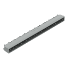 WAGO ELETTRONICA - Connettore maschio THT.Pin a saldare 1,2 x 1,2 mm.angolato.grigio