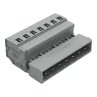 WAGO ELETTRONICA - Connettore maschio per 1 conduttore.CAGE CLAMP®.2,5 mm².grigio