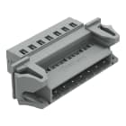 WAGO ELETTRONICA - Connettore maschio per 1 conduttore.CAGE CLAMP®.2,5 mm².grigio