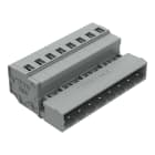 WAGO ELETTRONICA - Connettore maschio per 1 conduttore.CAGE CLAMP®.2,5 mm².grigio 231-608/018-000