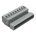 WAGO ELETTRONICA - Connettore maschio per 1 conduttore.CAGE CLAMP®.2,5 mm².grigio