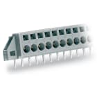 WAGO ELETTRONICA - Morsetto per circuito stampato.2,5 mm².Passo pin 5 mm.grigio