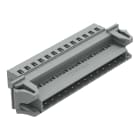 WAGO ELETTRONICA - Connettore maschio per 1 conduttore.CAGE CLAMP®.2,5 mm².grigio