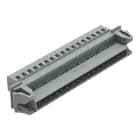 WAGO ELETTRONICA - Connettore maschio per 1 conduttore.CAGE CLAMP®.2,5 mm².grigio