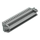WAGO ELETTRONICA - Connettore maschio per 1 conduttore.CAGE CLAMP®.2,5 mm².grigio