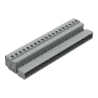 WAGO ELETTRONICA - Connettore maschio per 1 conduttore.CAGE CLAMP®.2,5 mm².grigio 231-619