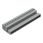 WAGO ELETTRONICA - Connettore maschio per 1 conduttore.CAGE CLAMP®.2,5 mm².grigio