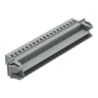 WAGO ELETTRONICA - Connettore maschio per 1 conduttore.CAGE CLAMP®.2,5 mm².grigio