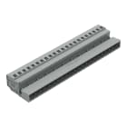 WAGO ELETTRONICA - Connettore maschio per 1 conduttore.CAGE CLAMP®.2,5 mm².grigio