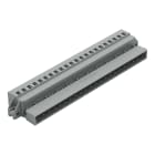 WAGO ELETTRONICA - Connettore maschio per 1 conduttore.CAGE CLAMP®.2,5 mm².grigio