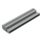 WAGO ELETTRONICA - Connettore maschio per 1 conduttore.CAGE CLAMP®.2,5 mm².grigio