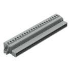 WAGO ELETTRONICA - Connettore maschio per 1 conduttore.CAGE CLAMP®.2,5 mm².grigio