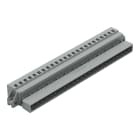 WAGO ELETTRONICA - Connettore maschio per 1 conduttore.CAGE CLAMP®.2,5 mm².grigio