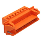 WAGO ELETTRONICA - Connettore maschio per 1 conduttore.CAGE CLAMP®.2,5 mm².arancione