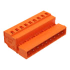 WAGO ELETTRONICA - Connettore maschio per 1 conduttore.CAGE CLAMP®.2,5 mm².arancione