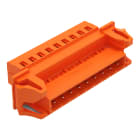 WAGO ELETTRONICA - Connettore maschio per 1 conduttore.CAGE CLAMP®.2,5 mm².arancione