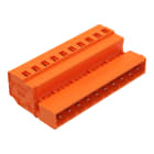 WAGO ELETTRONICA - Connettore maschio per 1 conduttore.CAGE CLAMP®.2,5 mm².arancione