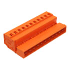 WAGO ELETTRONICA - Connettore maschio per 1 conduttore.CAGE CLAMP®.2,5 mm².arancione