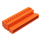 WAGO ELETTRONICA - Connettore maschio per 1 conduttore.CAGE CLAMP®.2,5 mm².arancione