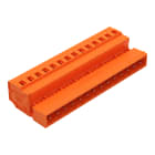 WAGO ELETTRONICA - Connettore maschio per 1 conduttore.CAGE CLAMP®.2,5 mm².arancione