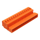 WAGO ELETTRONICA - Connettore maschio per 1 conduttore.CAGE CLAMP®.2,5 mm².arancione
